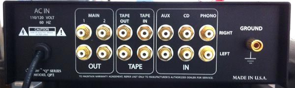Bedini QP2 Q Series Preamplifier
